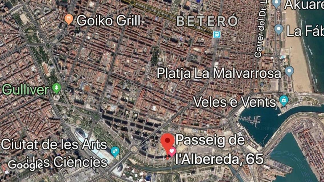 Apto En Ciudad De Las Ciencias Y Cerca Playa Valencia Eksteriør billede